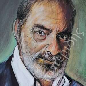 Στέλιος Καζαντζίδης. Πορτραίτο του Ανδρέας πιπεριδης